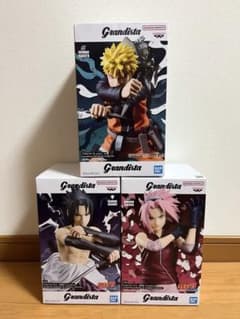 Grandista グランディスタNARUTOフィギュア ナルト&サクラ&サスケのサムネイル