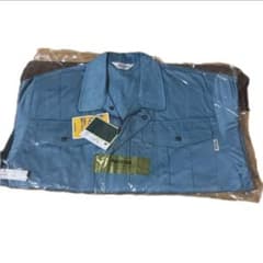 新品 ワークシャツ 4331 Mサイズ 作業服 ブルゾン ライトブルーのサムネイル