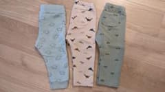 ユニクロ/H&M　ベビーパンツ 3枚セット 80サイズのサムネイル