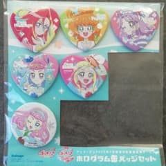 【匿名配送】トロピカルージュプリキュア　缶バッジセット トロピカルージュプリキュア アニメージュ ホログラム缶バッジ - メルカリ
