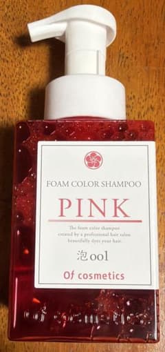 Of cosmetics 泡カラーシャンプー PINKのサムネイル