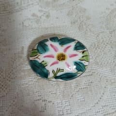 ☆九谷焼のようなブローチ