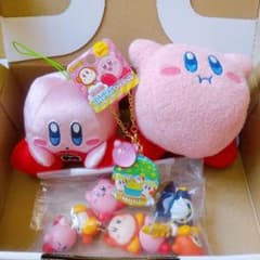 星のカービィ　カービィ　ぬいぐるみ　ストラップ　キーホルダー　フィギュア　ソフビのサムネイル