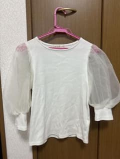 MAJESTIC LEGON 白半袖Tシャツ　シアーのサムネイル