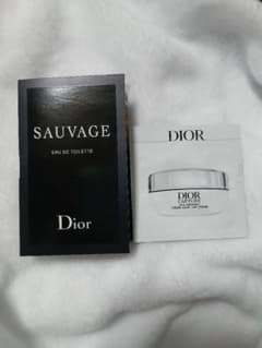 Dior ソヴァージュ EDT 香水 サンプル＋カプチュール クリームのサムネイル