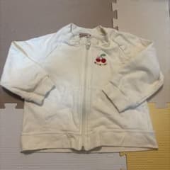 MIKI HOUSE ジップアップパーカー 100cmのサムネイル