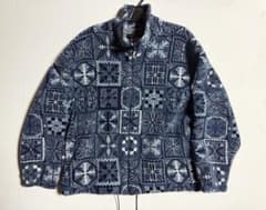 DONTY 雪の結晶パターン フリースジャケット Lのサムネイル