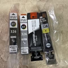 【未使用】Canon互換インクカートリッジ　BCI325/326のサムネイル