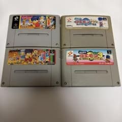 ゴエモン　4点セット　スーパーファミコンソフト　動作確認済みのサムネイル