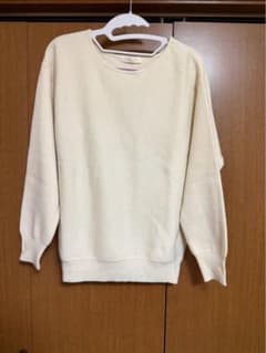 chocol raffine robe ニット 長袖 ホワイトのサムネイル