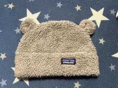 patagonia ベビー用耳付き帽子のサムネイル
