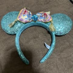 ミッキー型ラメ入りカチューシャのサムネイル