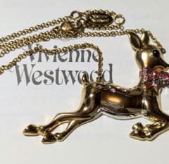 Vivienne Westwood 鹿 モチーフ ネックレス - メルカリ