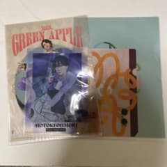 Mrs. GREEN APPLE 이치 반 쿠지 F상 클리어 파일 & 스티커