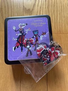 ハズビンホテルカフェ　スクエア缶ケースB　ヴェルヴェット