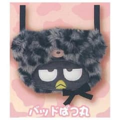 サンリオキャラクターズ ラテクマ ぬいぐるみポシェット バッドばつ丸のサムネイル