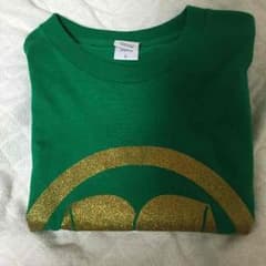 家紋Tシャツ 緑 有安杏果 Lサイズのサムネイル