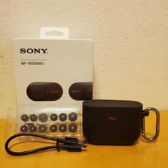 ☆ SONY WF - 1000XM3 ワイヤレスイヤホン ケースセット☆のサムネイル