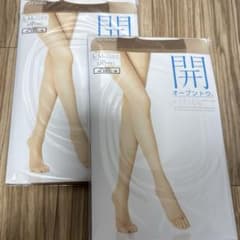 ASTIGU オープントゥ ストッキング 2足セットのサムネイル