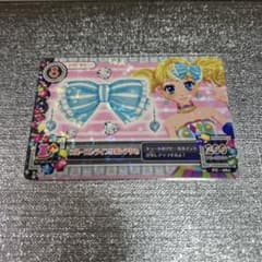 アイカツ ブルーストライプリボンアクセ PC-084 アクセサリーカード