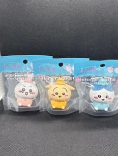 ちいかわ ソフビインテリアマスコット 3種セットのサムネイル