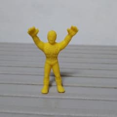 1979 Made in Japan Gacha Spider-Man Eraser Yellow MARVEL