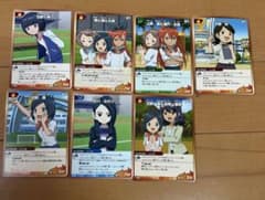 イナズマイレブンTCG マネージャーなどキャラクターカード 7枚セット
