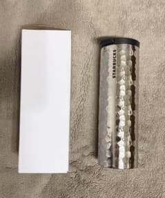 【新品未使用】スターバックス ステンレスシリンダータンブラーハンマートーンのサムネイル