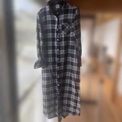 AG by aquagirl チェック柄 シャツワンピース 長袖のサムネイル