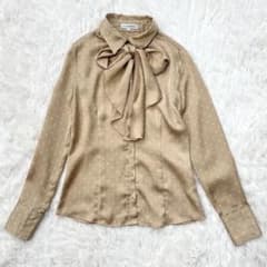 ナラカミーチェ ドット柄 リボン ボウタイ ブラウス シャツ 1 - メルカリ