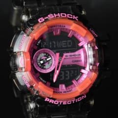 極美品】G-SHOCK GA-400SK-1A4 限定モデル ピンク 完品 - メルカリ