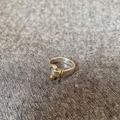 Tiffany 925 k18 リング フック&アイ 9号のサムネイル