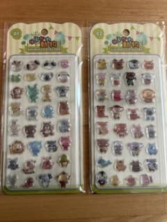 ゆるかわ動物シール　ぷくぷくキャンディシールのサムネイル