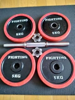 FIGHTING 5KG ダンベルプレート 4枚セットのサムネイル