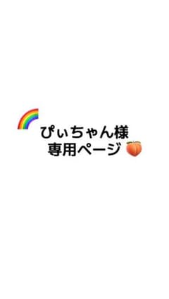 ぴぃちゃん様　専用ページのサムネイル