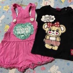アースマジックTシャツ80サロペット90のサムネイル