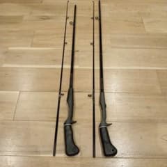 オールド　グラス　ベイトロッド　2本セット　フジグリップ オールド グラス ベイトロッド 2本セット フジグリップ - メルカリ