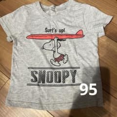 スヌーピー サーフィン Tシャツ 95cmのサムネイル