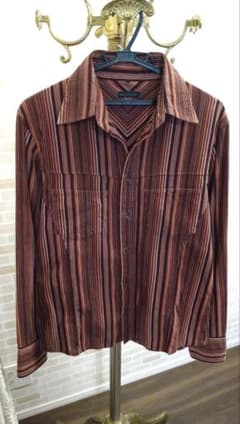 TETE HOMME 長袖シャツ ストライプ柄のサムネイル