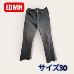 履きやすさ抜群✨EDWIN ブラウンデニム サイズ30のサムネイル