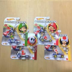マテル ホットウィール マリオ カート　4台セットのサムネイル