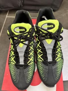 レア)Air Max 95ULTRA JCRD黒/黄色スニーカー - メルカリ