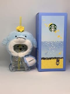 韓国スタバ 済州島限定 イルカ ベアリスタ グラス コールドカップ 591ml