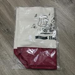 スヌーピー バイカラートートバッグ 白＆赤【新品未使用】のサムネイル