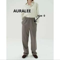 AURALEEオーラリーSUPER LIGHT WOOL EASY SLACKS - メルカリ