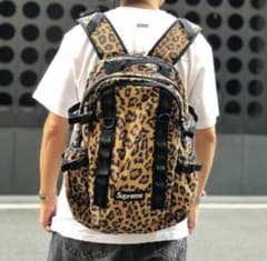 20AW Supreme レオパード　ヒョウ柄 バックパック　リュックのサムネイル