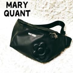 MARY QUANT マリークワント レディースボディバッグ モチーフ 黒