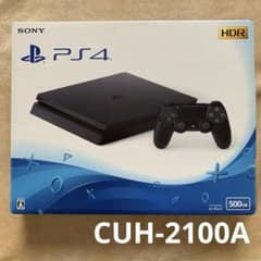 PlayStation4本体 500GB ジェットブラックCUH-2100A - メルカリ