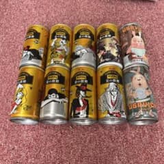 WONDA Gold Low-Sugar Coffee Empty Cans (Set of 10) - Lupin Attack Titan