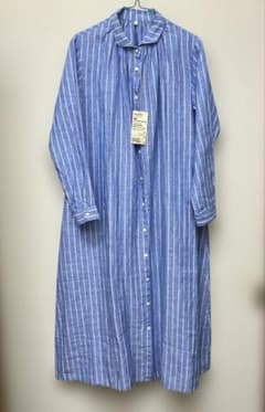 【美品】無印良品　リネンワンピース Sサイズ